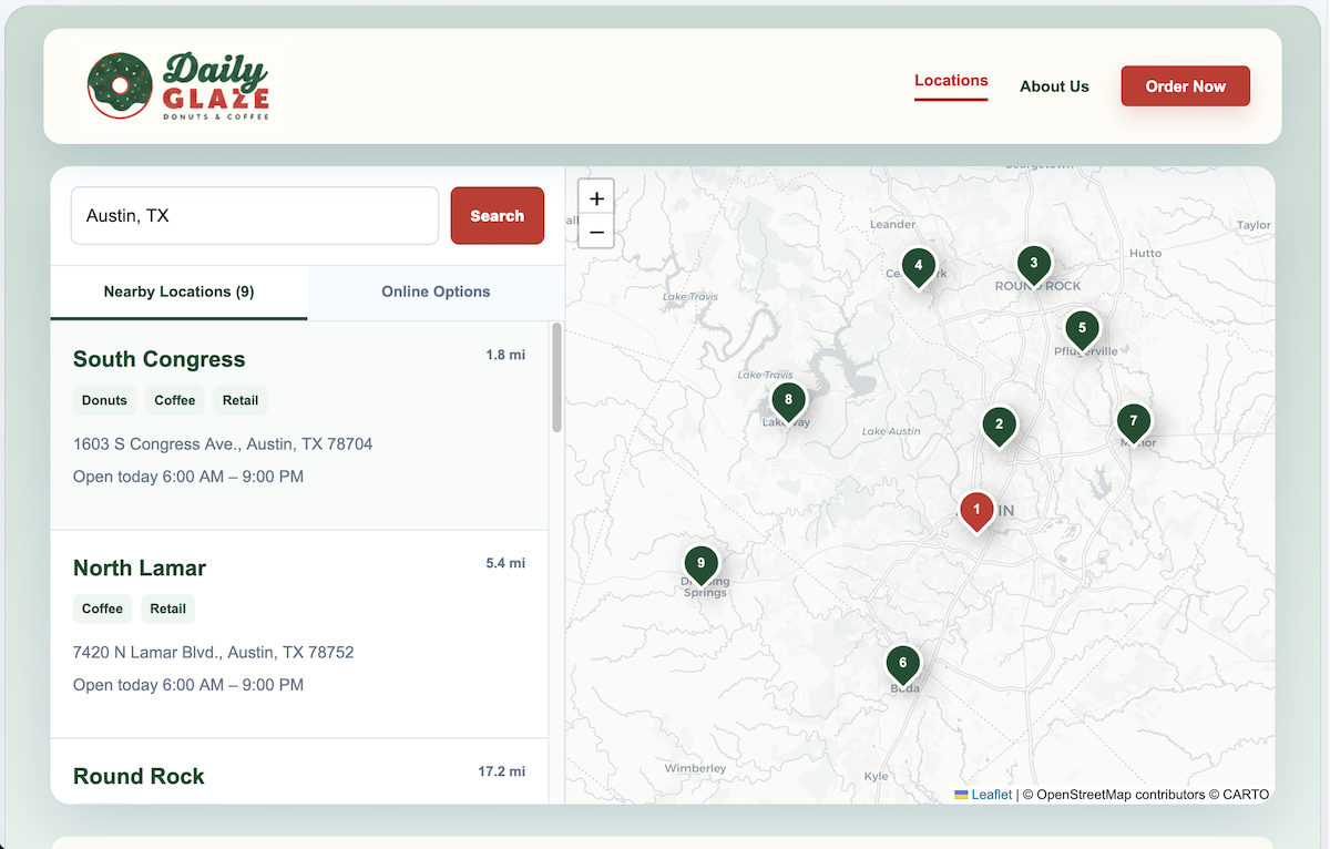 Starter-style locator example